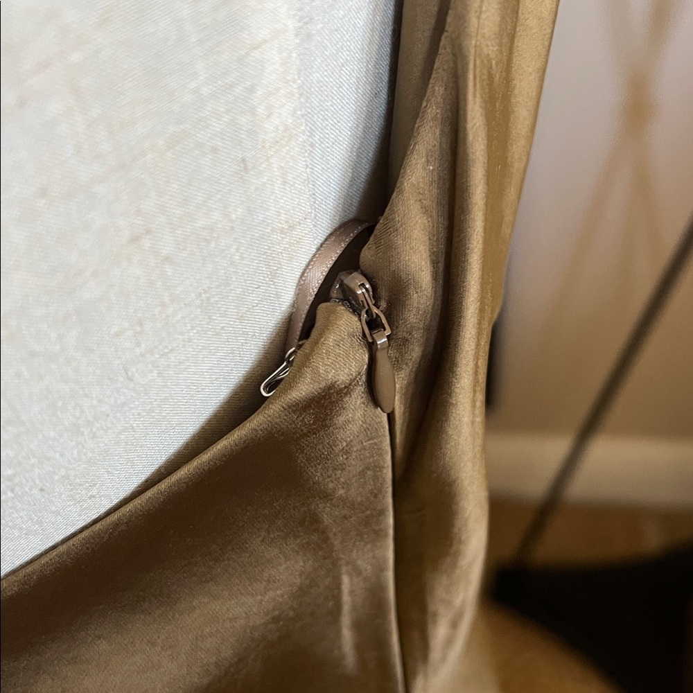 *BRAND NEW* Elegant Copper Halter Dress - Picture 6 of 6